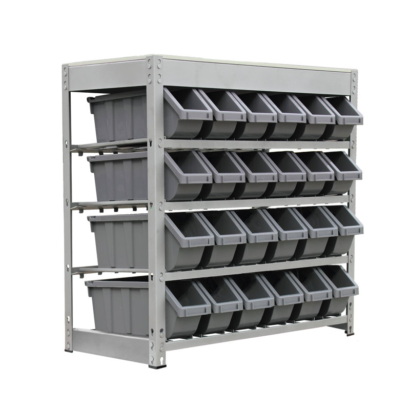 Rebrilliant Josina 33 W x 15 D x 36 H Garage Storage Bin Rack